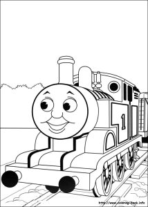 free Thomas and friends coloring pages